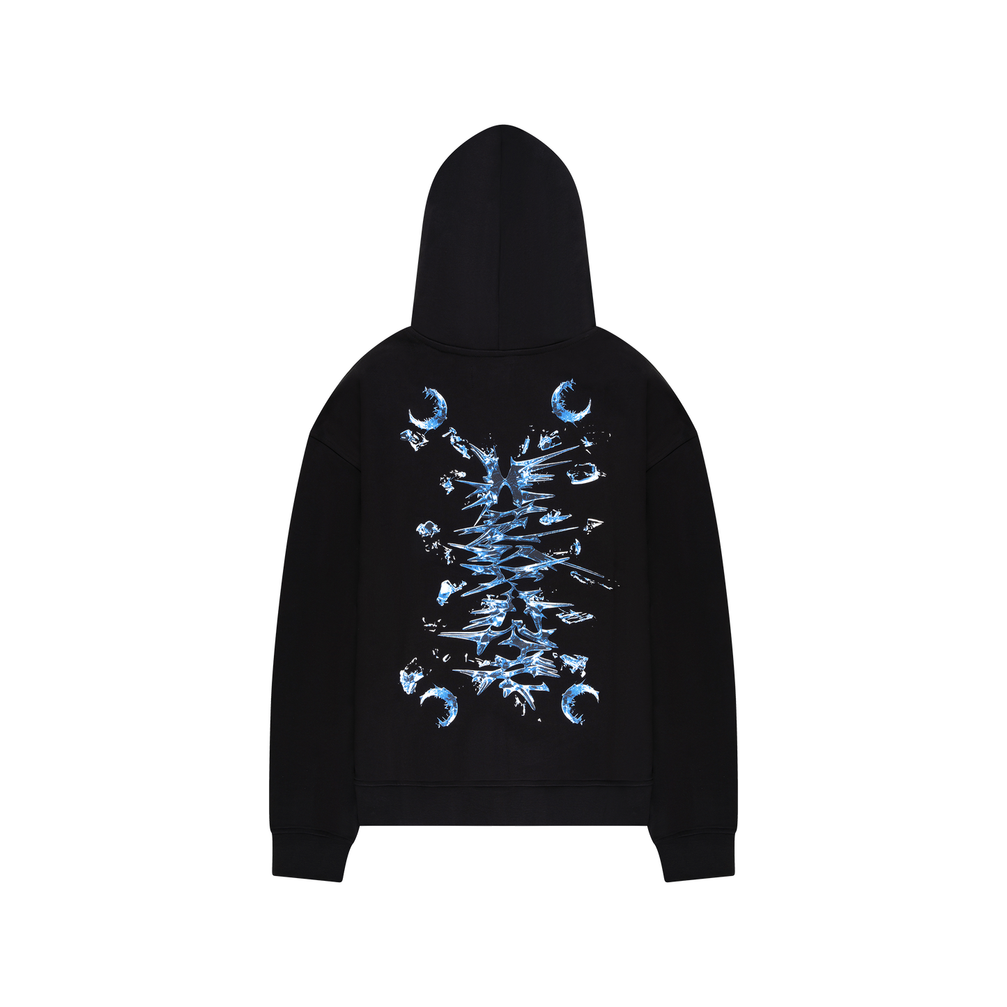Hekate Ice Abstract Hoodie