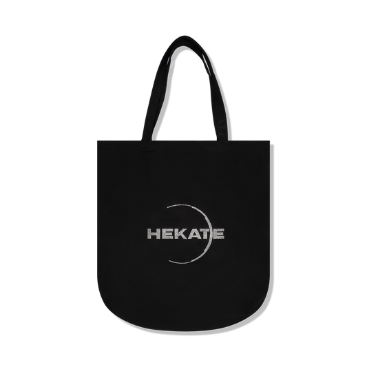 Hekate Rhinestone Logo Tote Bag