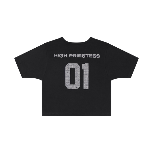 Hekate Rhinestone Baby Tee