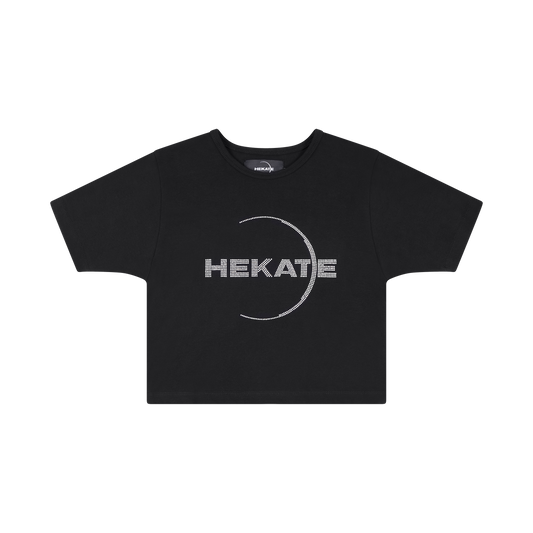 Hekate Rhinestone Baby Tee